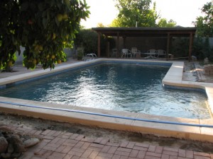 Almost finished pool