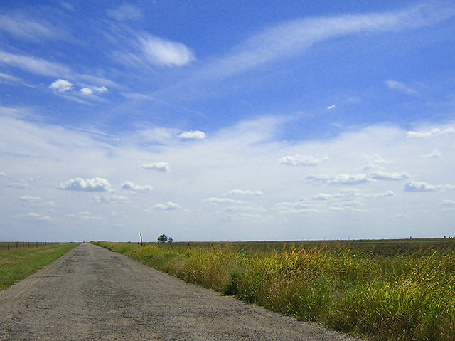near I-40 in Oklahoma