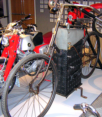 steam powered bicycle