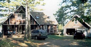 the back of the house