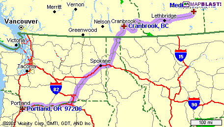 Day 1 map