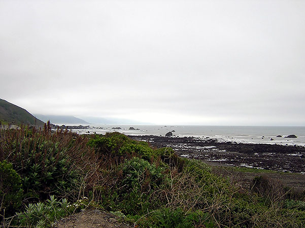 The coast off Petrolia, Cal