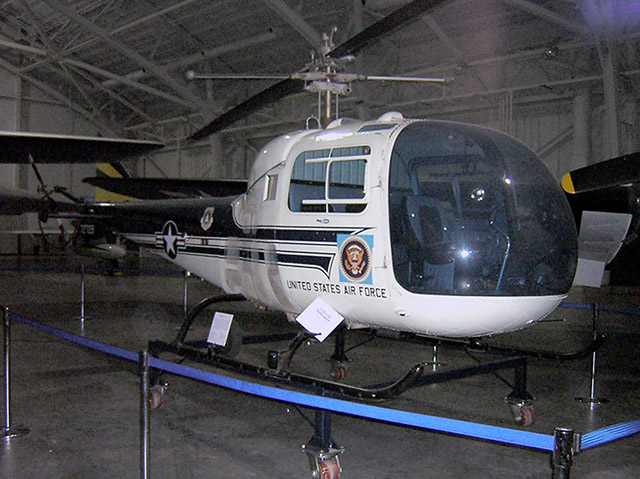 Ike's helicopter