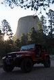 The rig at Devil's Tower - Wyoming