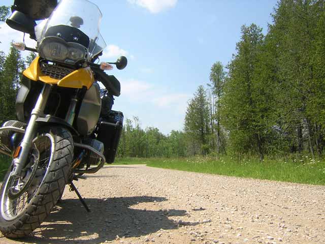 gravel road