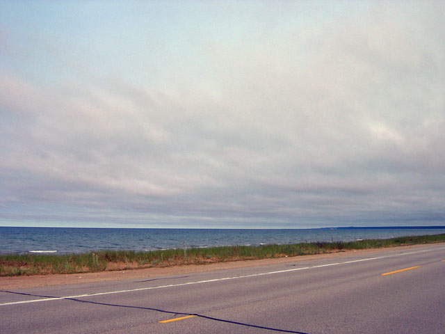 lake michigan horizon